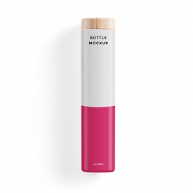 Bottle for gift violet